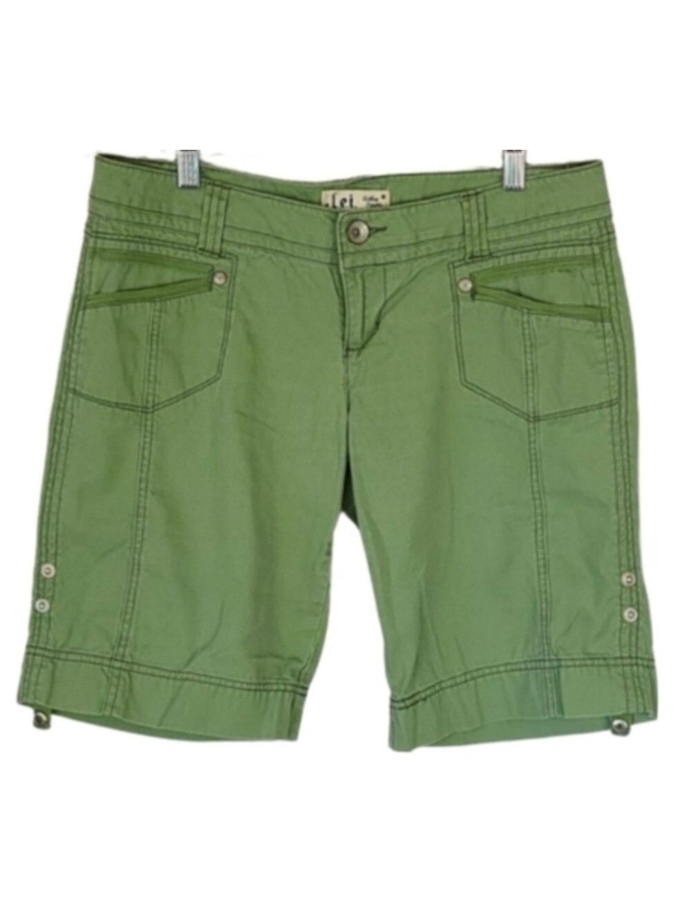 Y2K Skater Vintage Snap Cuff Lei Shorts, Size 11